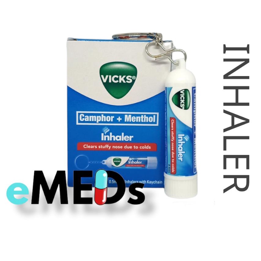 VICKS INHALER (Clear Stuffy Nose due to Colds) Shopee Philippines