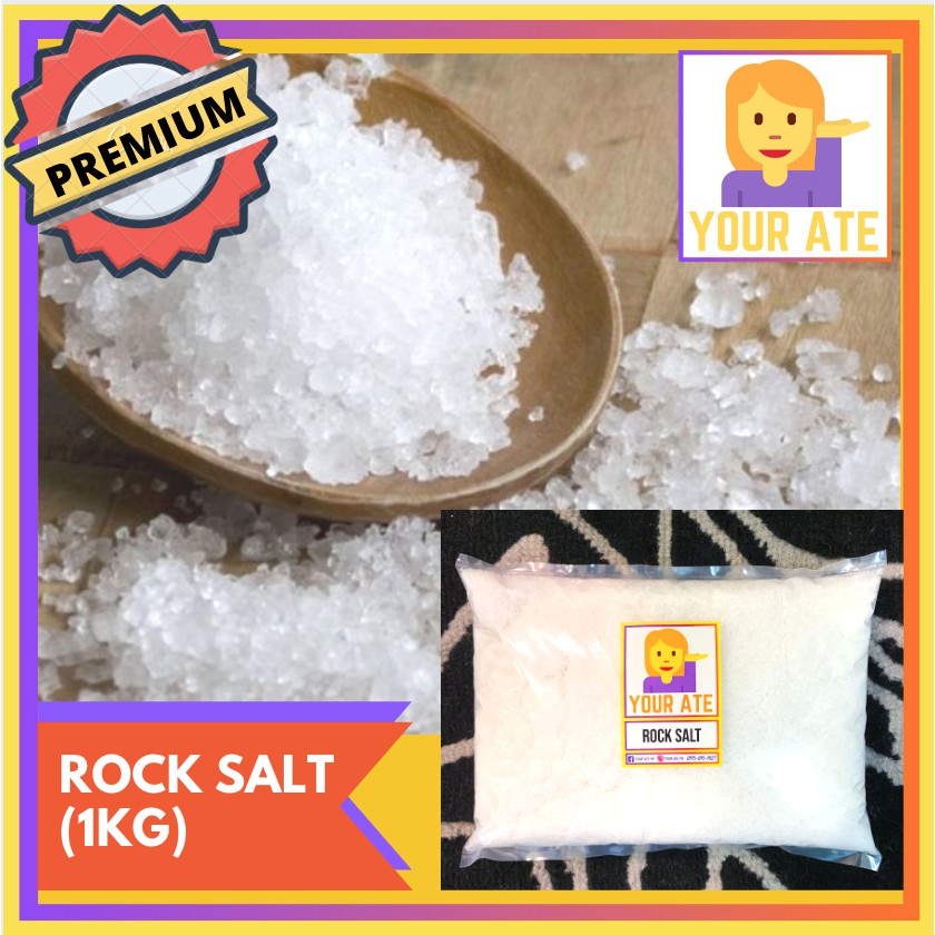 Your Ate - Organic Rock Salt (1kg) | Shopee Philippines