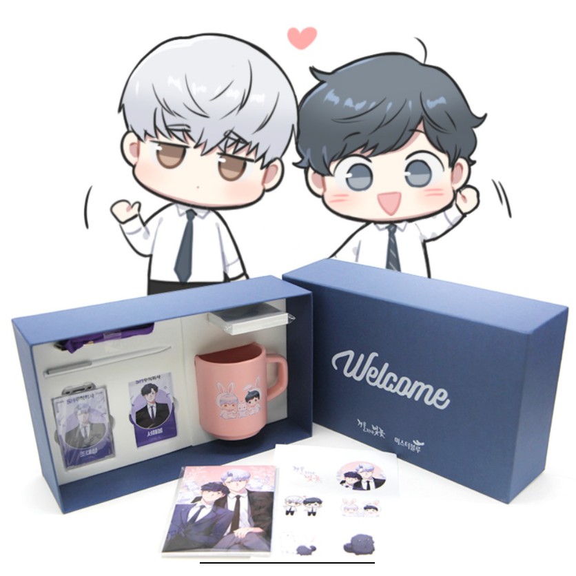 Webtoon Shop Cherry Blossom After The Winter Welcome Package Official Merchandise Shopee Philippines