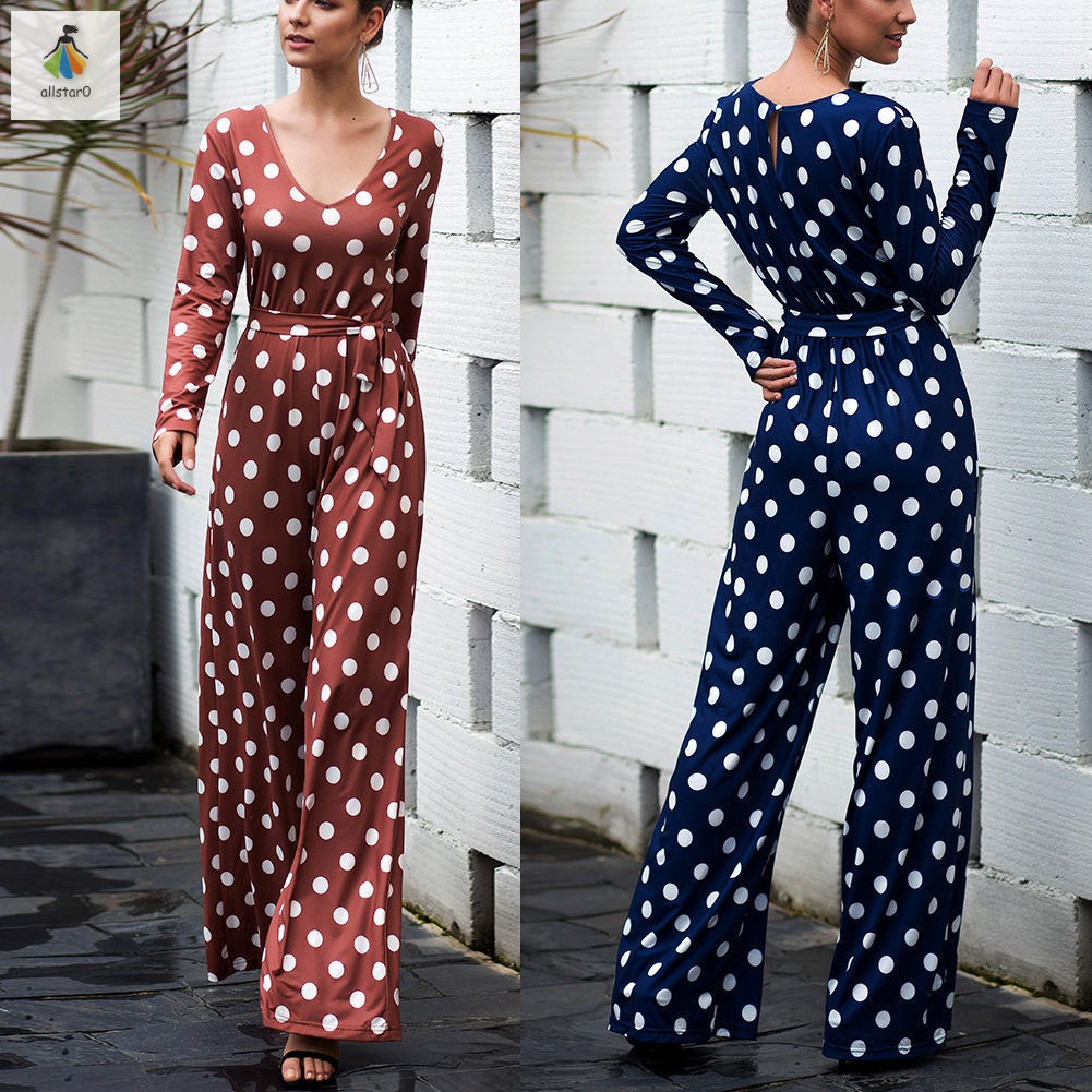 m and s polka dot jumpsuit
