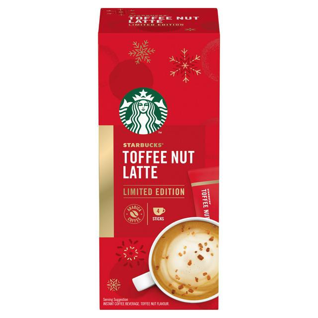 Halal Starbucks Toffee Nut Latte Limited Edition 4 Sticks Arabica