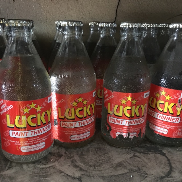 LUCKY Paint Thinner 350ML Shopee Philippines