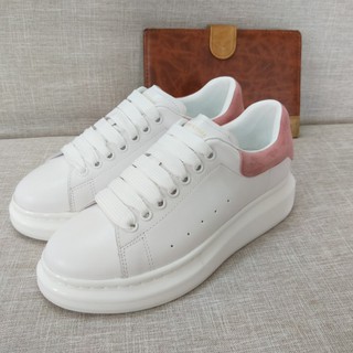 alexander mcqueen shoes pink and white