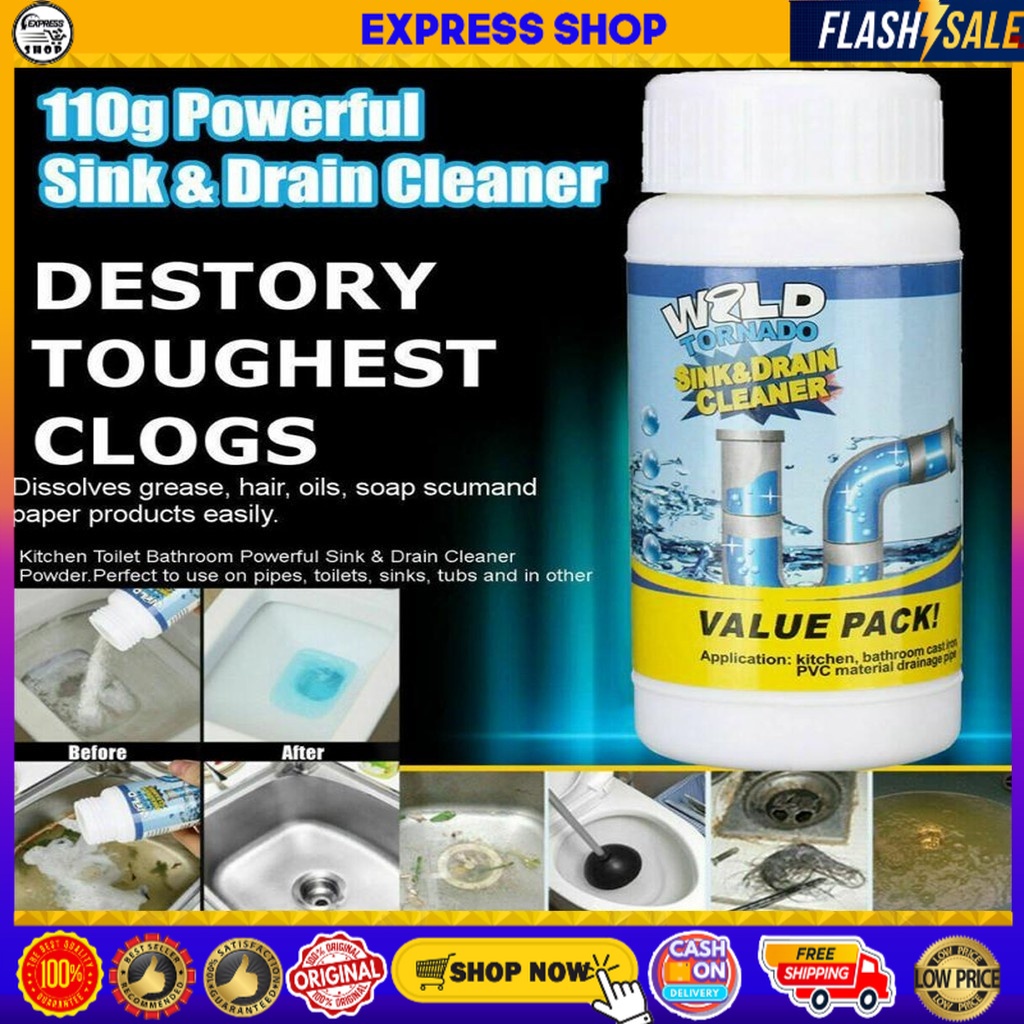 Original Buy 1 Take 1 Wild Tornado Powerful Sink And Drain Cleaner For