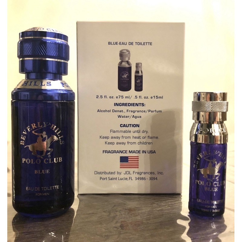 USA Items - Men's Perfume Beverly Hills Polo Club Blue 75ml | Shopee  Philippines