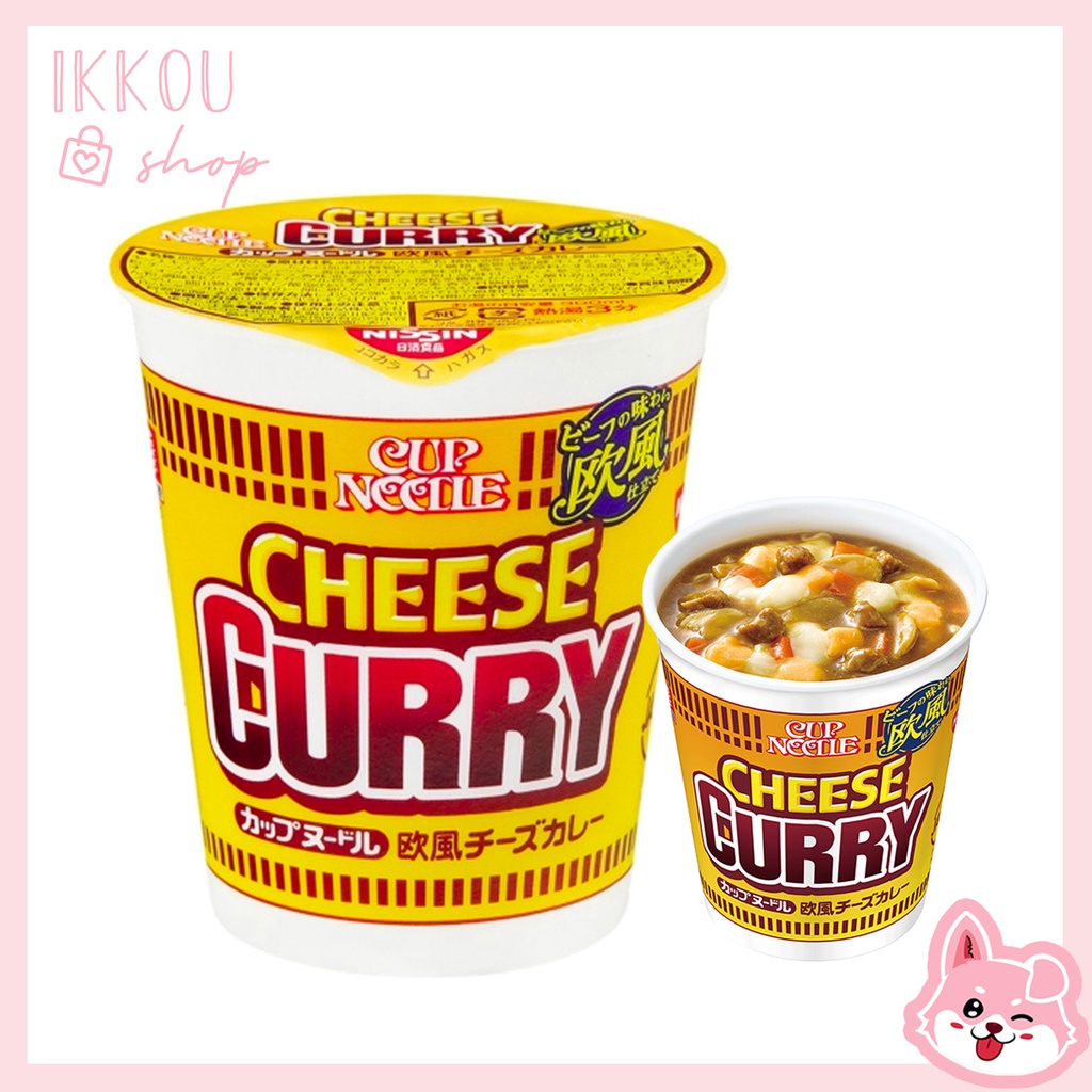 Japan Nissin Cup Noodle Cheese Curry Shopee Philippines