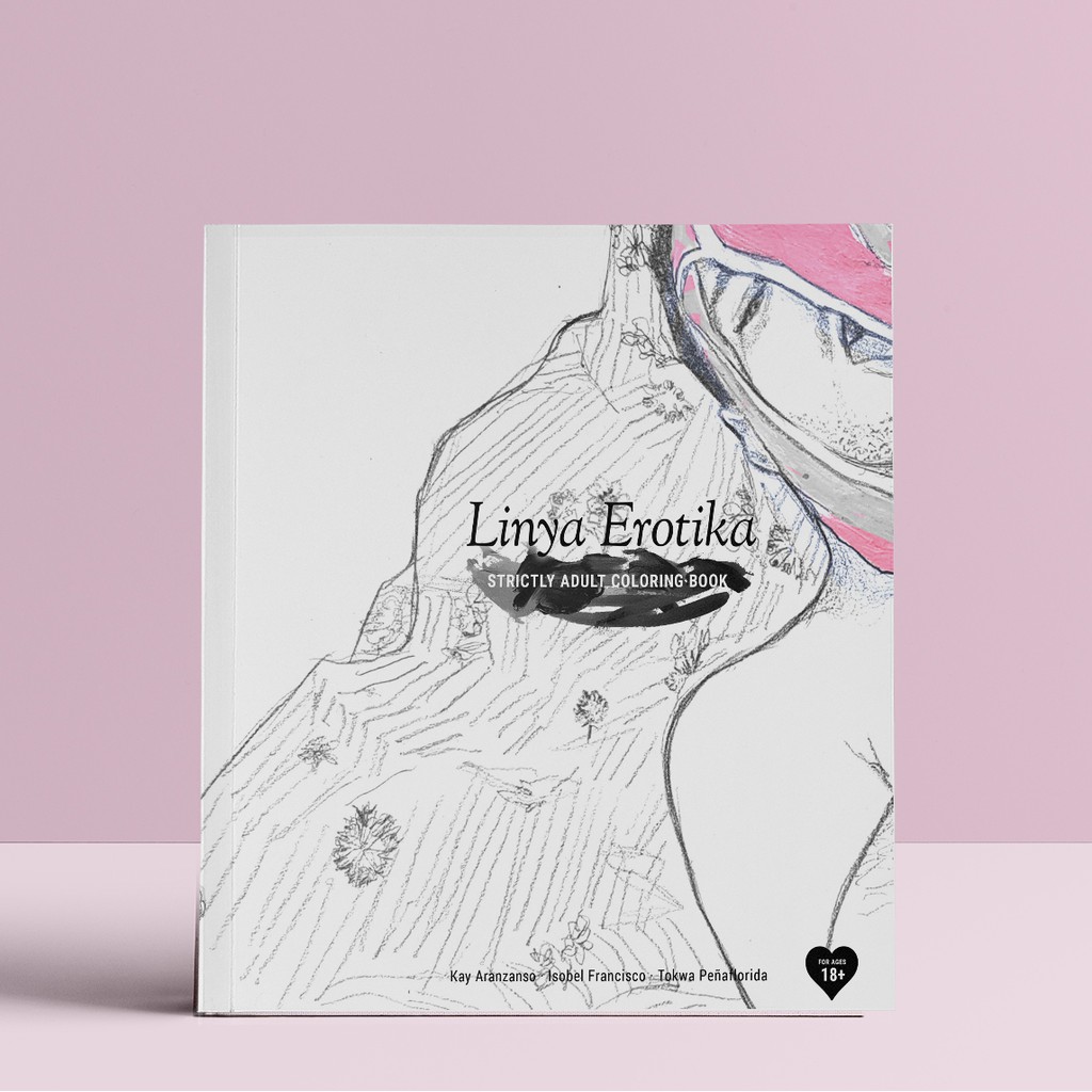 Linya Erotika Strictly Adult Coloring Book Shopee Philippines
