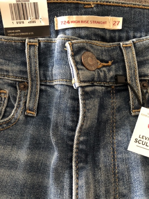 levi jeans 724
