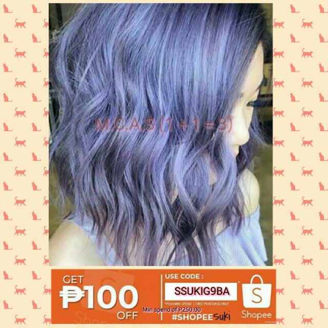 Blue Violet Hair Color Organic 100 Authentic