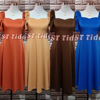 BELLA PUFFSLEEVE DRESS REG