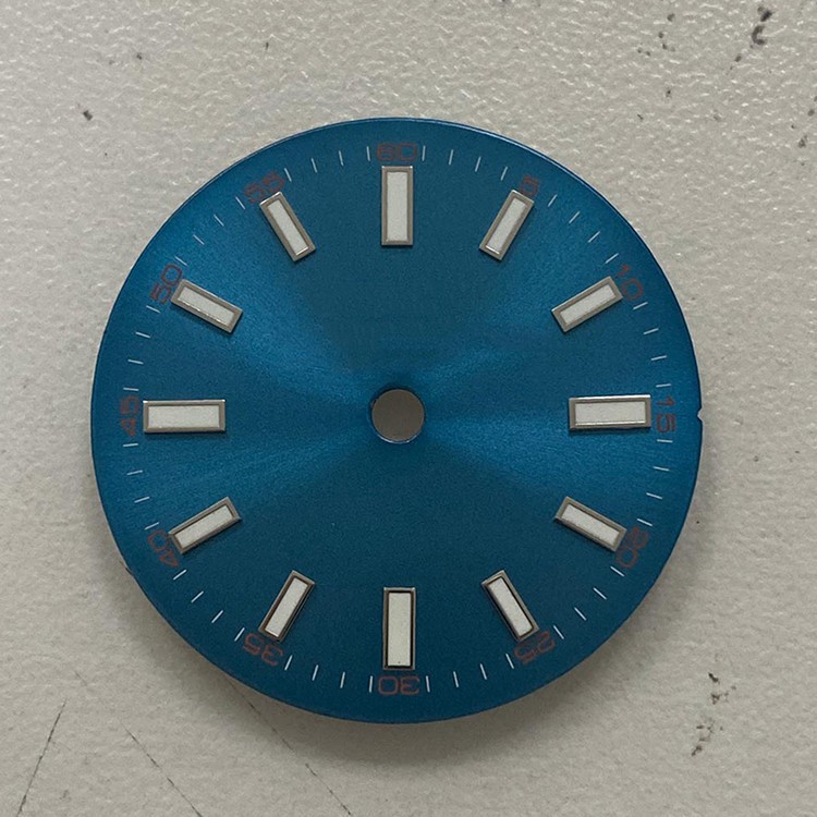 Replacement 28.5MM Watch Dial Blue Dial for ETA 2836,2824 Miyoda 8215 ...