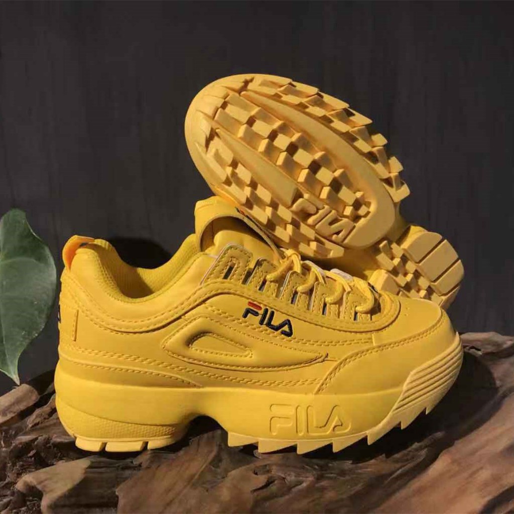 yellow fila disruptor