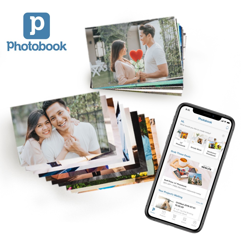 [Photobook App] Photobook 50 pcs Photo Picture Prints (4R) presyo ₱297