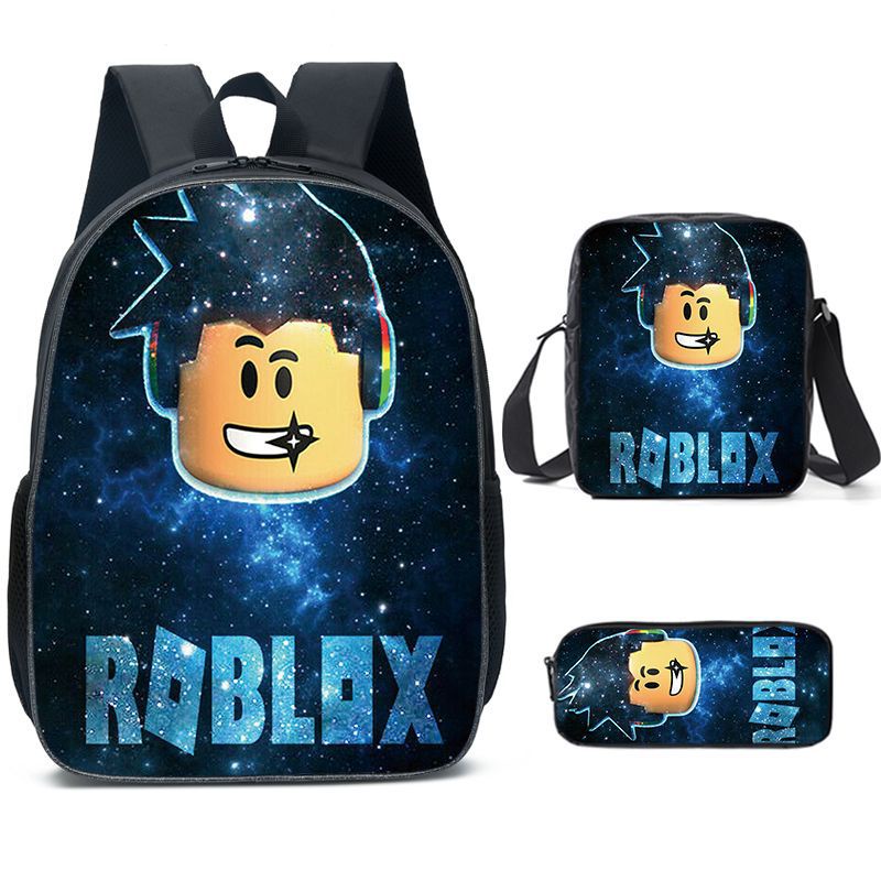 Roblox Robloxs School Bag For Kids Student Cartoon Anime Bags Children