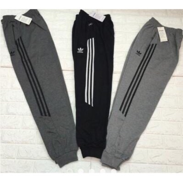 adidas joggers with zipper