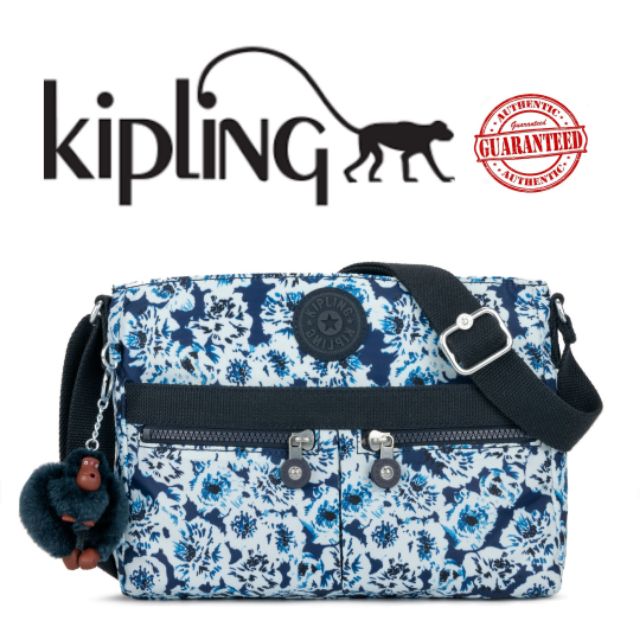 Authentic bnew Kipling Roaming Roses Angie bag | Shopee Philippines