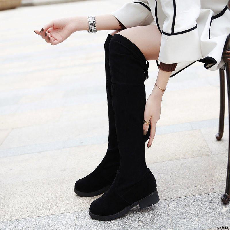 knee top boots