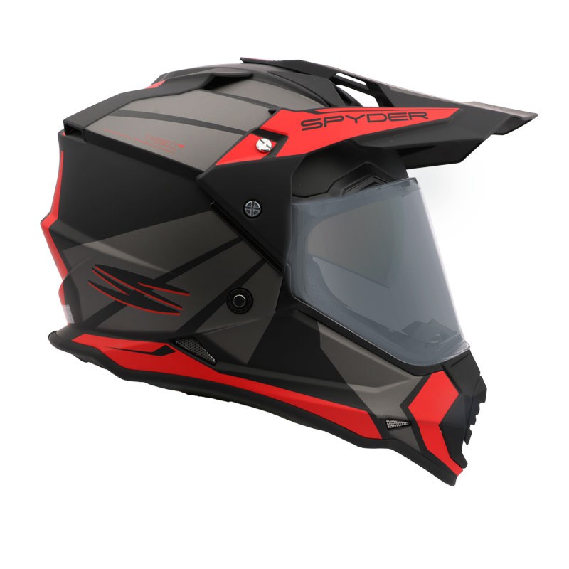 Spyder Dual Sport Helmet with Dual Visor Hex 2.0 GD Series 2 | Shopee