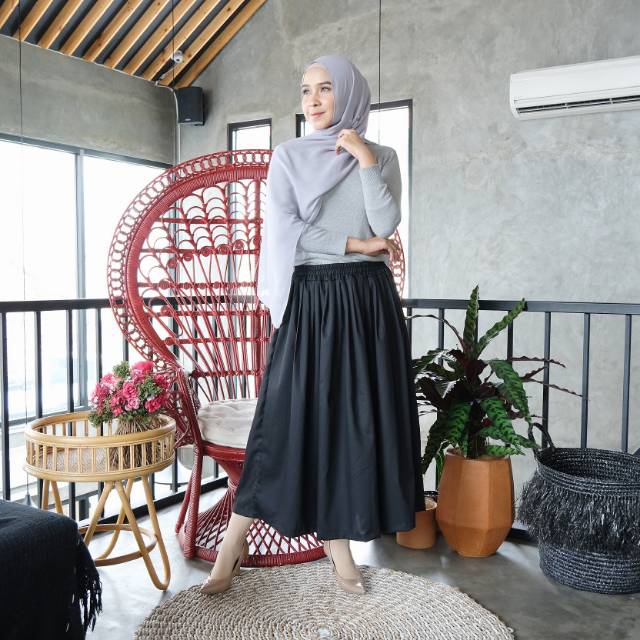 Rok Toyobo / Basic Skirt / Skrit Toyobo / Rok Adult | Shopee Philippines