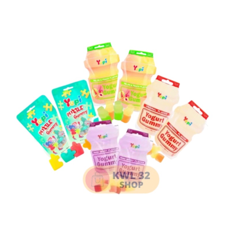 Yupi Yogurt Gummy 40g (4 Flavour) Shopee Philippines