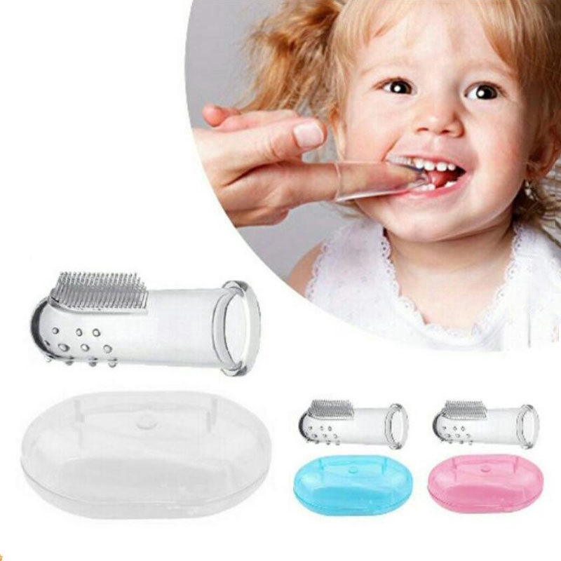 silicone finger brush