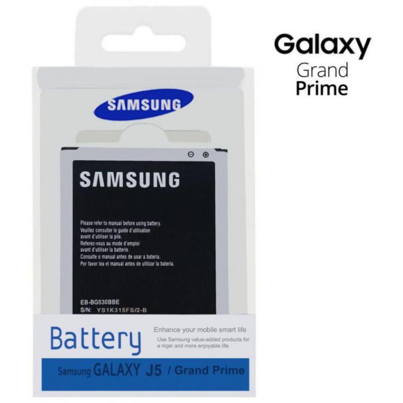 Battery For Samsung Galaxy Grand Prime G530 J5 J500h J3 J2prime On5 Ebbg530bbc Original High Quality Shopee Philippines