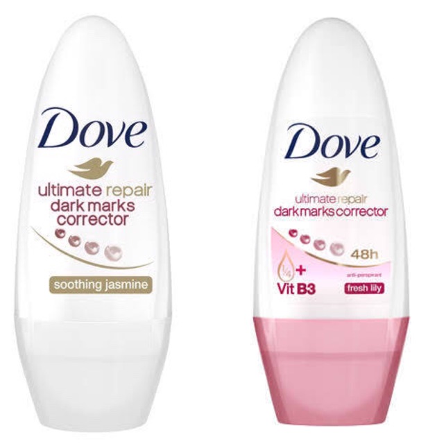 DOVE ULTIMATE REPAIR DARK MARK CORRECTOR DEODORANT ROLL ON 40ml FULL