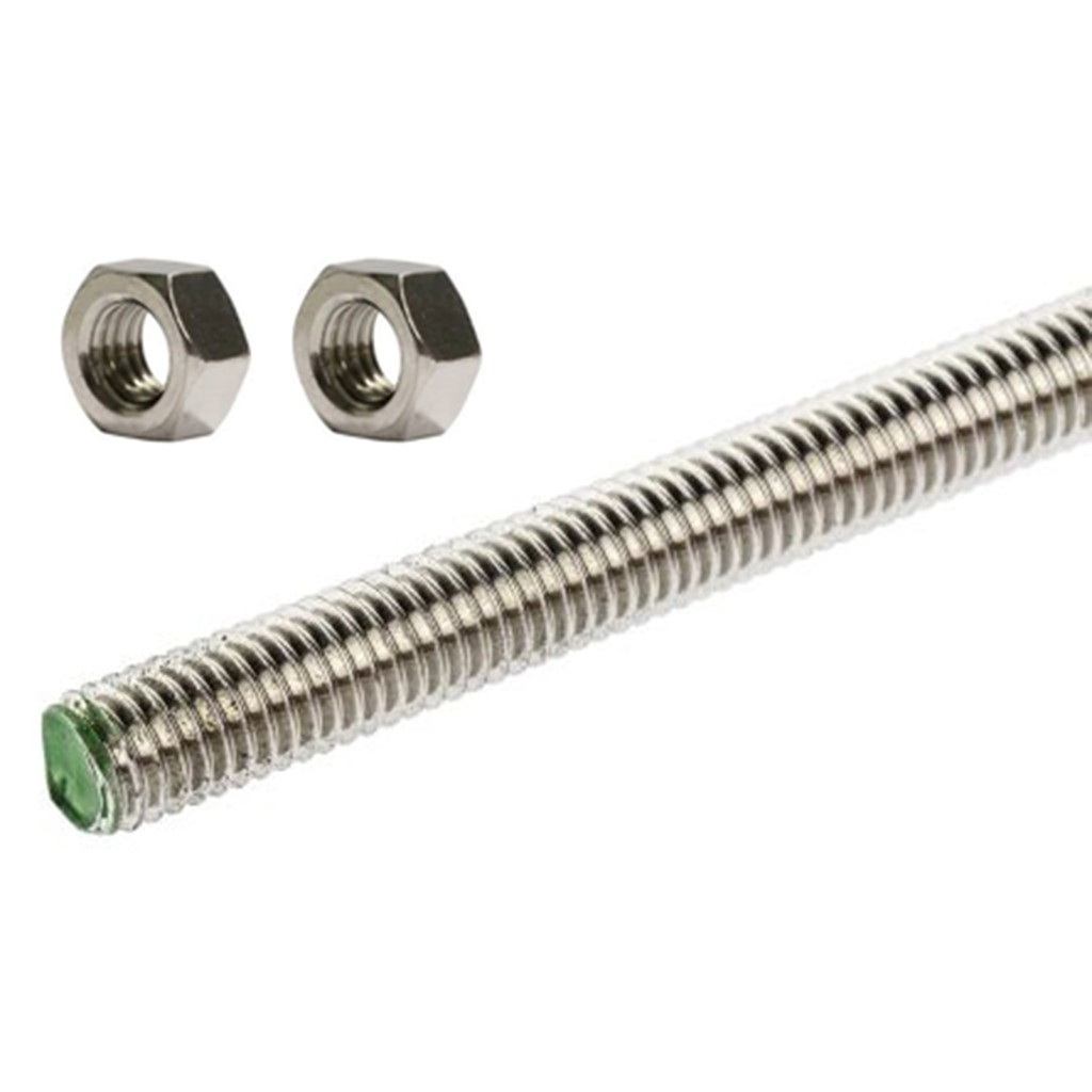 ss-threaded-rod-6mm-x-1-2-meter-lenght-with-2-pieces-nut-stainless