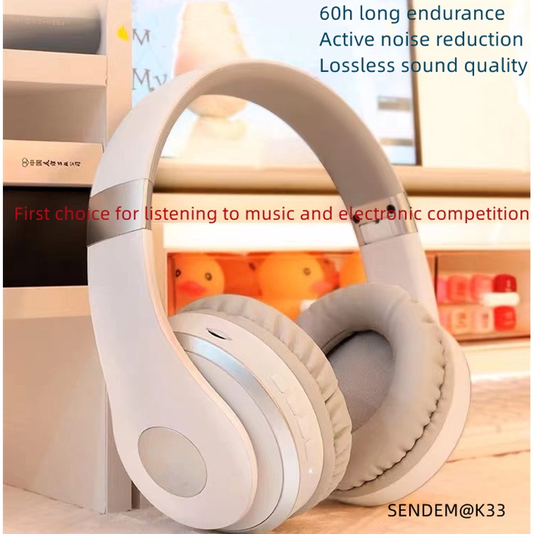 SENDEM K33 Bluetooth Headset Dual Microphone Wireless Headset Noise