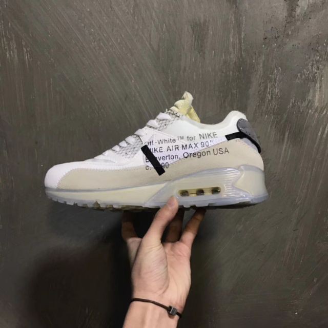 off white air max 90 ice