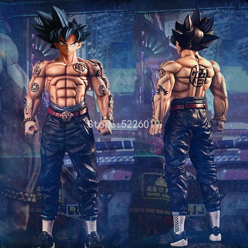 Fast Delivery Quality Products 28cm Dragon Ball Z Anime Figure Tattoo Son Goku Pvc Action Figure Sup Shopee Philippines
