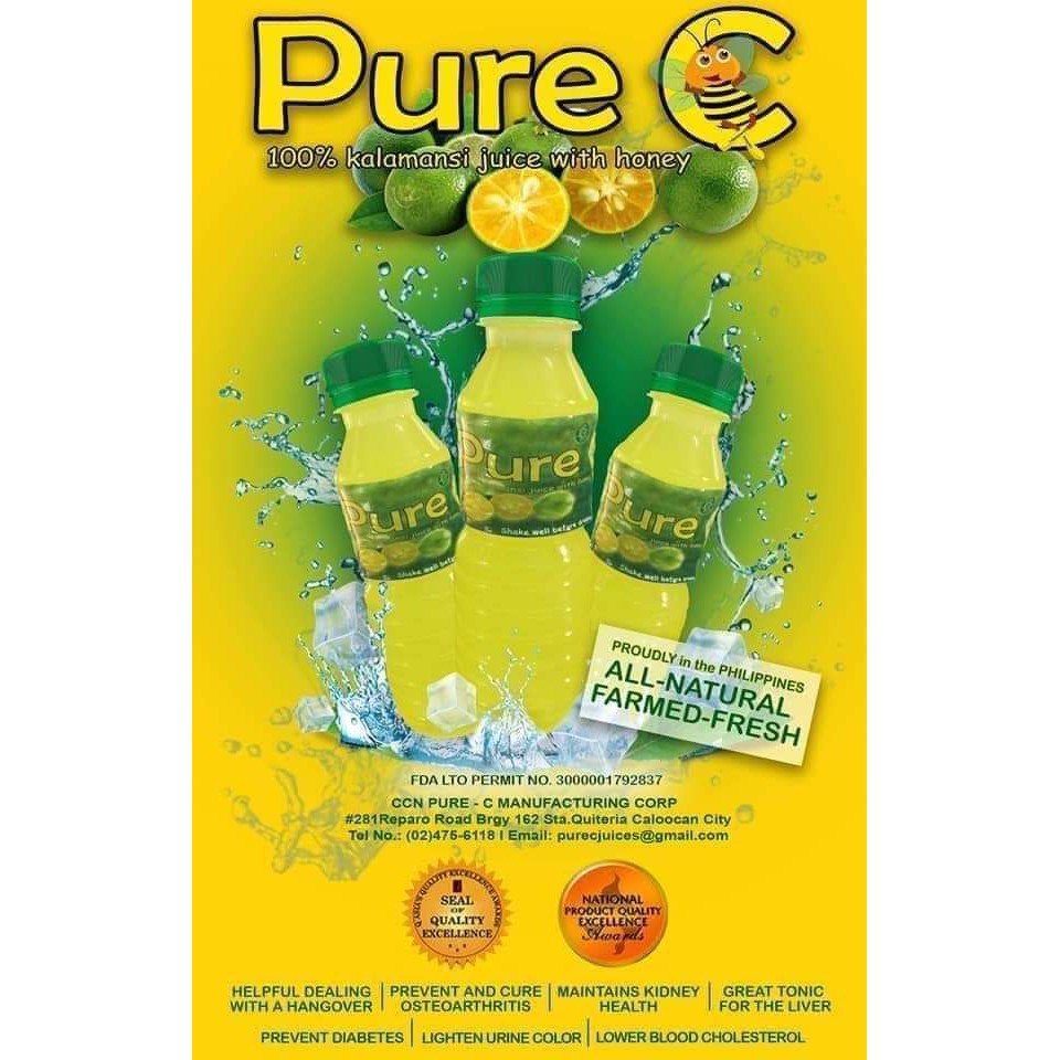 pure c 500ml calamansi juice