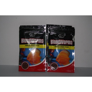 ◄✗Infinity Freeze Dried Blood Worms For Tropical Fishes