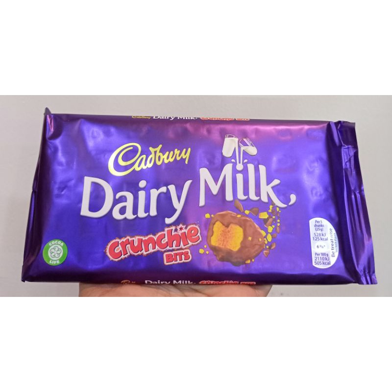 Cadbury Dairy Milk Crunchie Bits Shopee Philippines