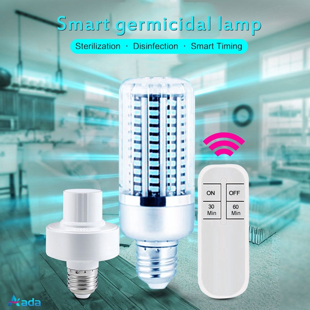 Multifunctional 9W 16 LED Ultraviolet Germicidal Light UVC Disinfection Lamp Hot