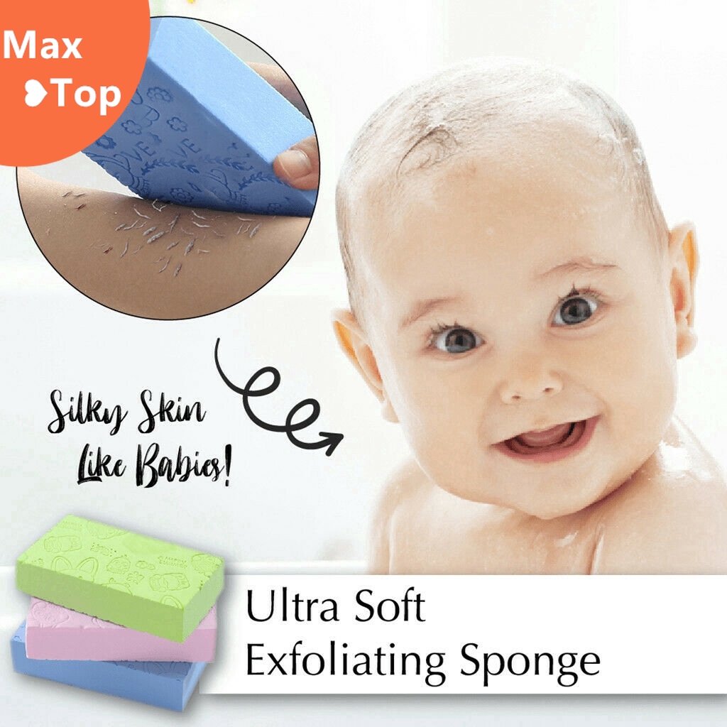 baby sponge bath wipes