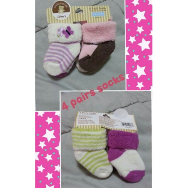 carter's baby socks