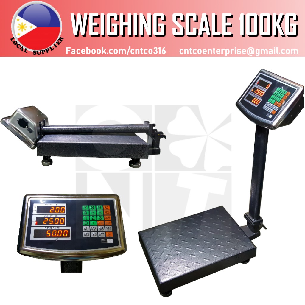 Weighing Scale 100kg Capacity Scale 100 kg Scale 100 Kilo Max Bigas