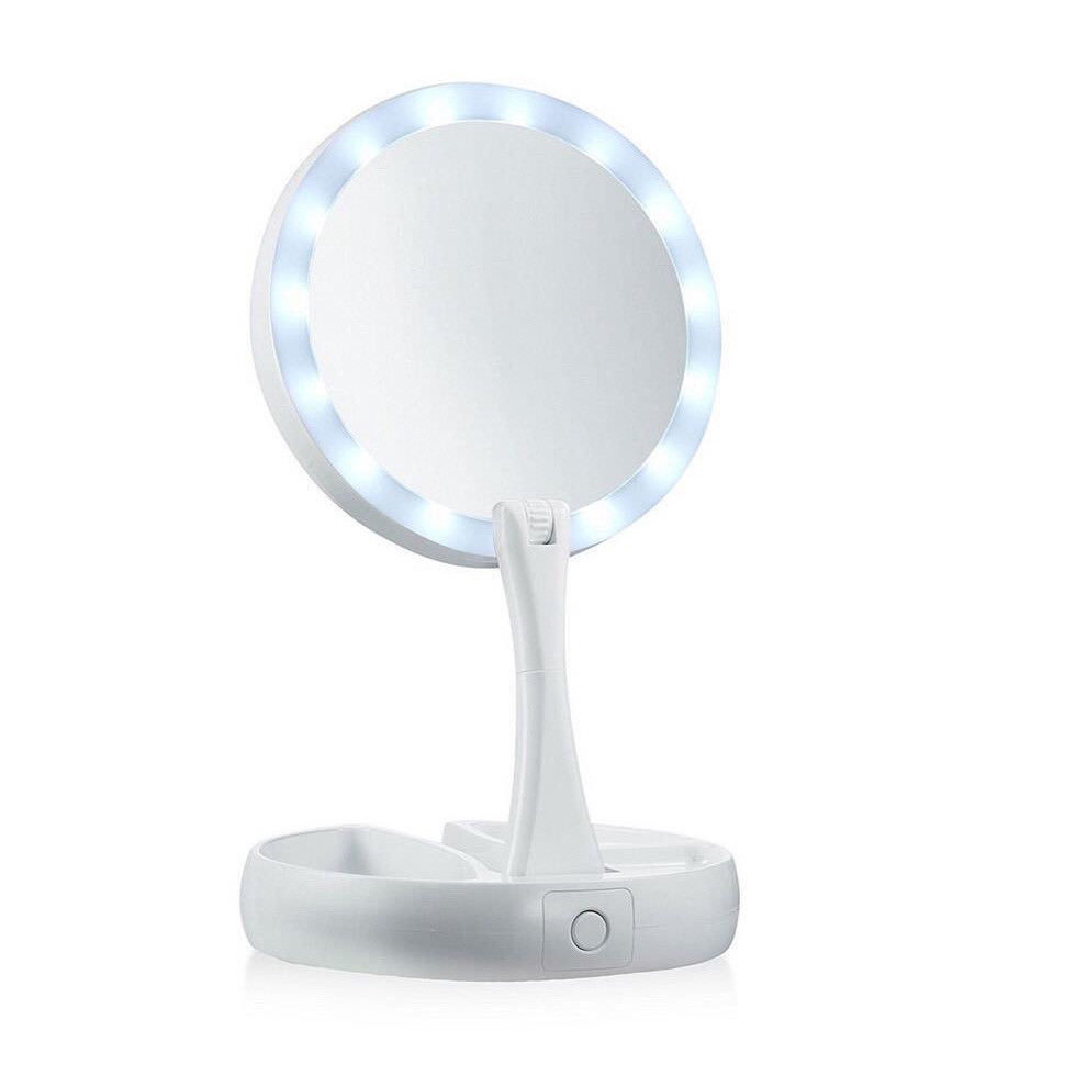 cosmetic mirror with lights