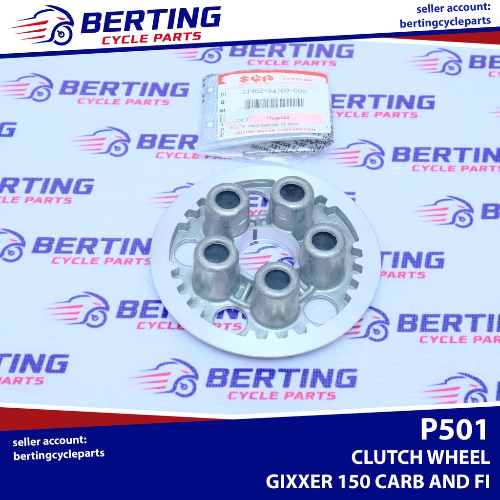 SGP CLUTCH WHEEL CLUTCH PRESSURE PLATE Suzuki Gixxer 150 Genuine 21462