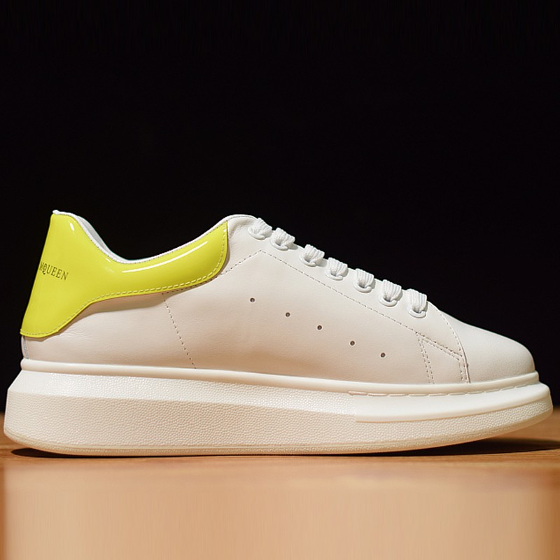 green and orange alexander mcqueen sneakers