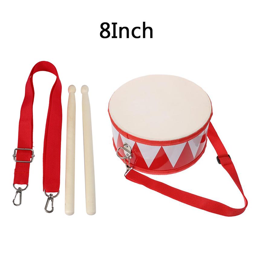 6/8inch Small Drum Musical Instrument Kit For Children Beat Practice Performance Instrument