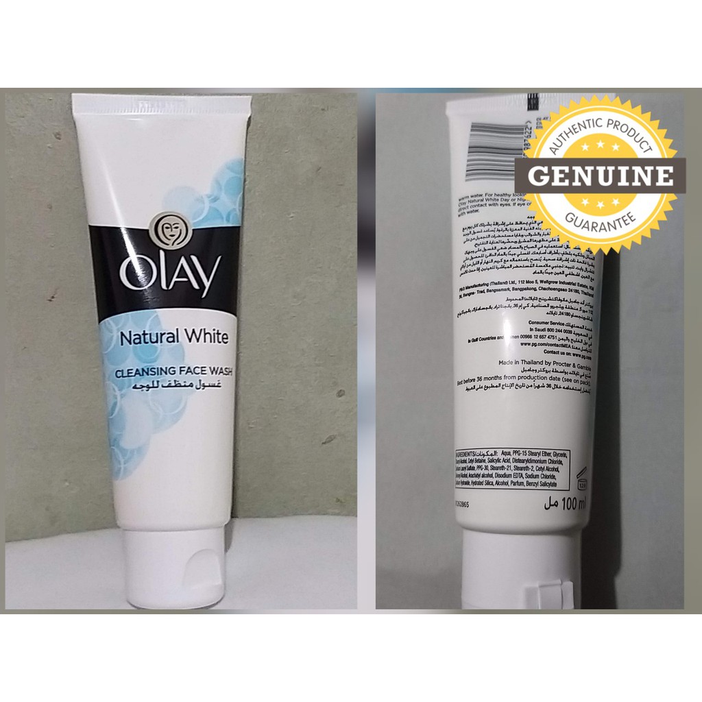 olay cleansing face wash