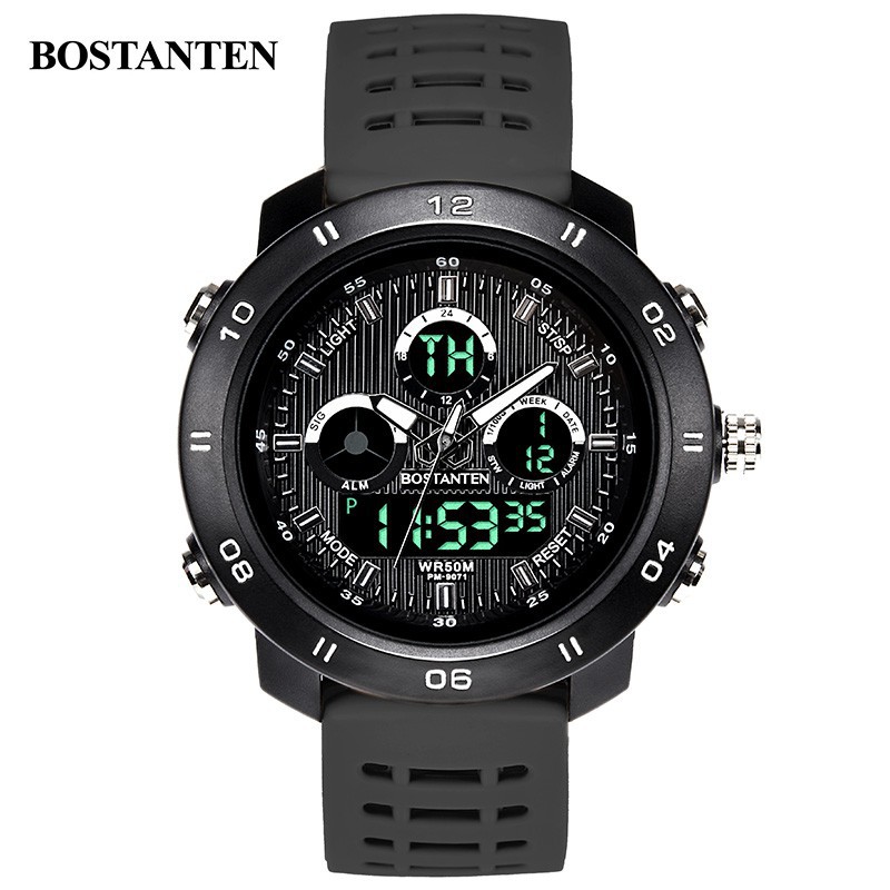  BOSTANTEN  Men s Watch  Sale Men s Waterproof Digital Watch  