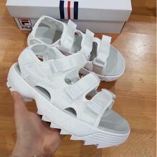 fila sandals platform
