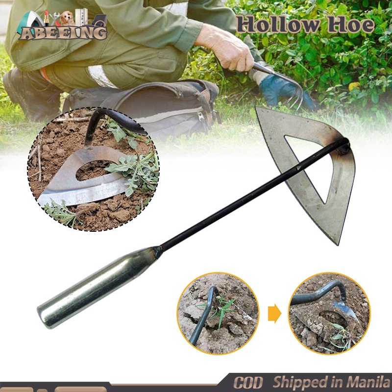 Handheld Weeding Hoe Tool Steel Hollow Hoe Gardening Tool For Weeding ...