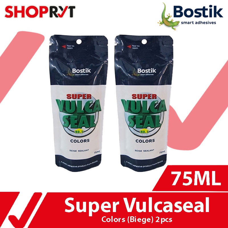 Bostik Vulcaseal Elastomeric Waterproofing Sealant 2PCS 75ML All Around