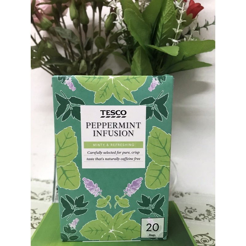 Tesco Peppermint Infusion 20 Bags x 1.5g (30g) Bought in Malaysia