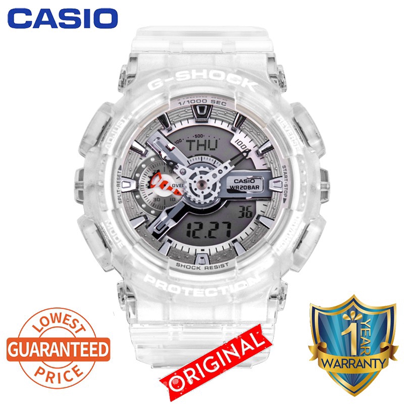 transparent g shock price