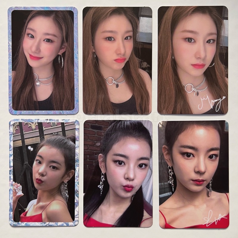 ITZY ITZ ICY Album Photocards PC Lia Chaeryeong Shopee Philippines